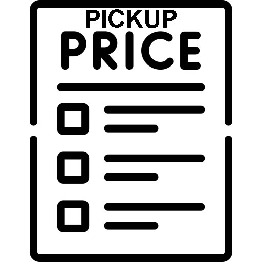 Pickup Price List